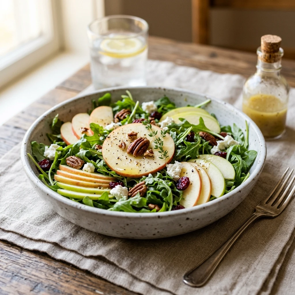 Simple Apple Arugula Salad