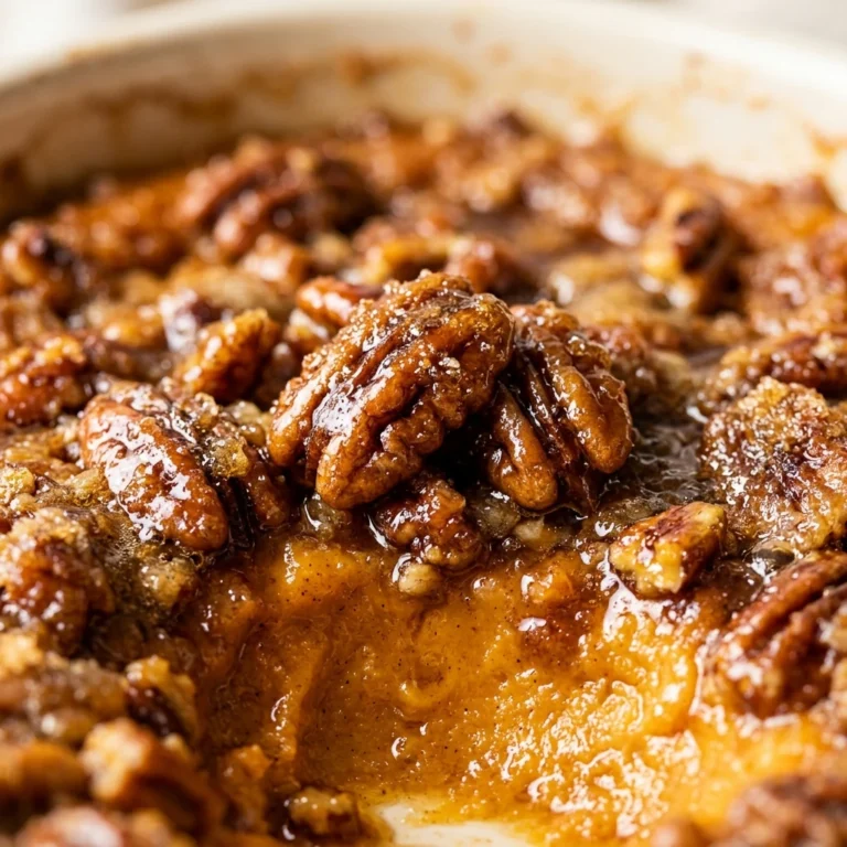 Southern Maple Sweet Potato Casserole